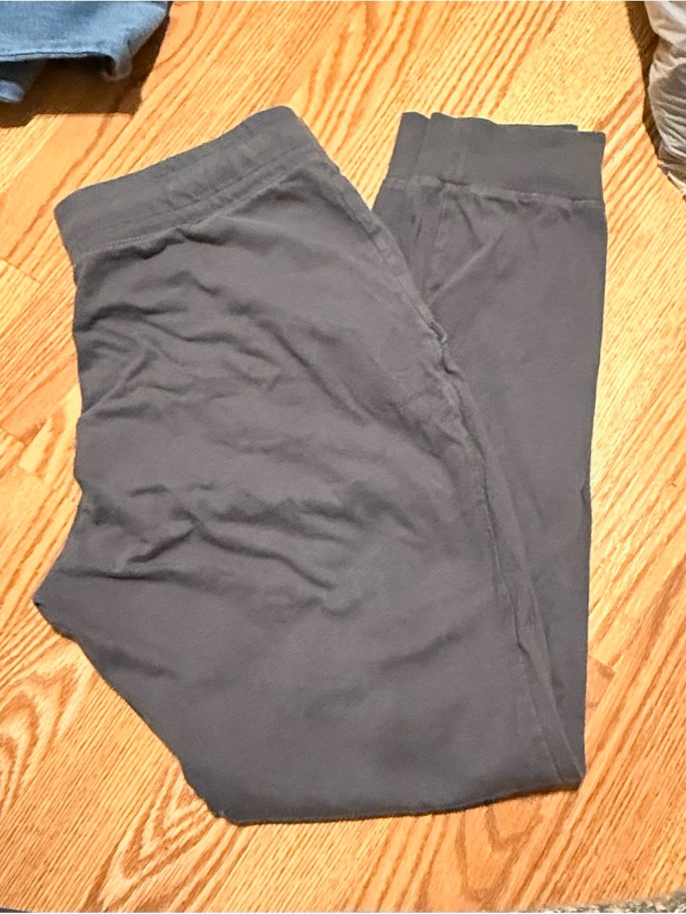 PINK Victoria's Secret Cozy Jogger Pants - Gray Blue
